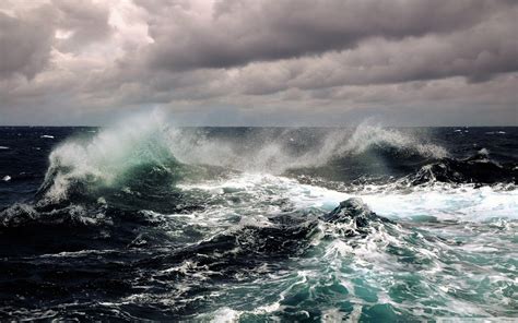 Stormy Ocean Wallpapers - Top Free Stormy Ocean Backgrounds ...