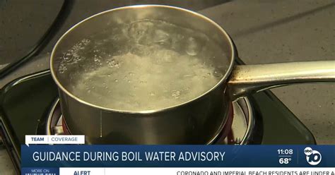 What to do during a Boil Water Advisory