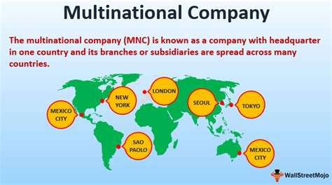 Multinational Corporation Examples