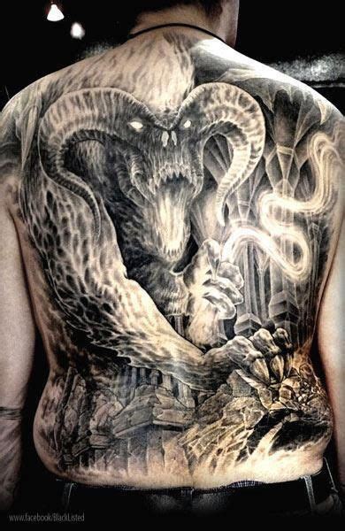 a Balrog Tattoo | Lord of the rings tattoo, Tattoos, 3d tattoo