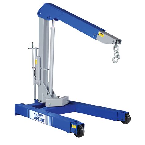 OTC Portable Floor Crane, 13.49' Lift, 6000 lbs. (3 tons), 94-1/4" Arm ...