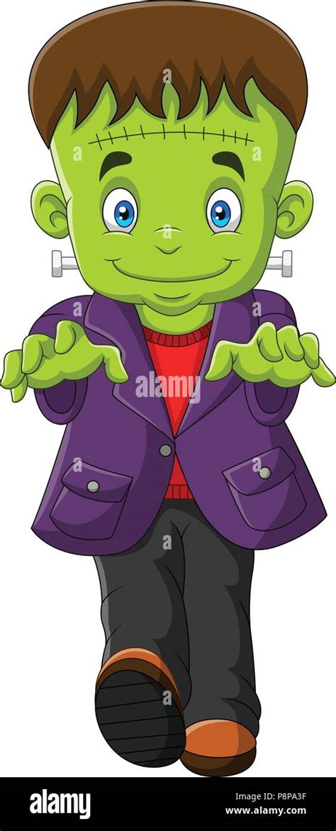 Halloween Frankenstein character Stock Vector Image & Art - Alamy