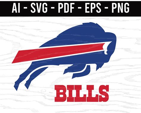 Buffalo Bills Logo SVG png ai eps pdf NFL sports Logo Football | Etsy