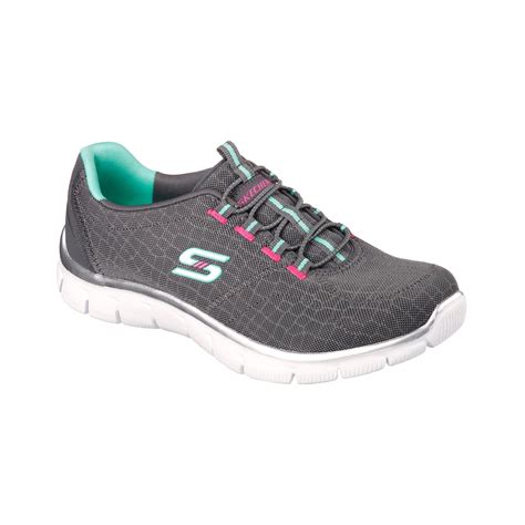 Skechers Women's Relaxed Fit Rock Around Gray Slip-On Shoe