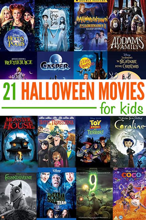 21 Not Too Spooky Halloween Movies for Kids & Families