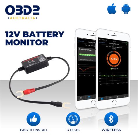 12V & 24V Battery Monitor Systems – OBD2 Australia