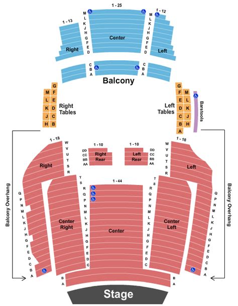 Hard Rock Orlando Live Seating Chart | Elcho Table