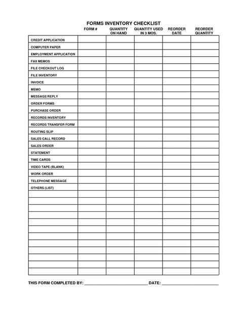 Contents Insurance Checklist Spreadsheet inside Home Inventory Template ...