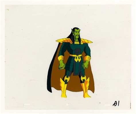 Iron Man Mandarin Production Cel and Background - ID: febironman22017 ...