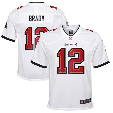 Youth Nike Tom Brady White Tampa Bay Buccaneers Game Jersey