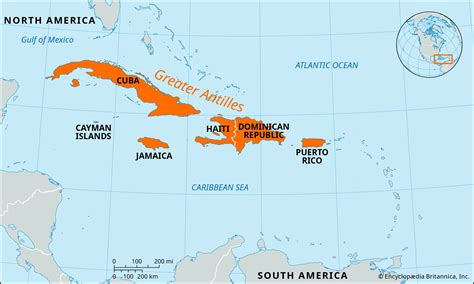 Greater Antilles Islands Map - Edyth Haleigh