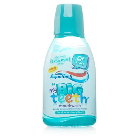 Aquafresh Big Teeth Mouthwash Mild Minty | Chemist Direct