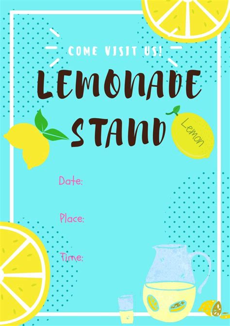 DIY Lemonade Stand that's Super Easy to Make -with Free Printables Signs