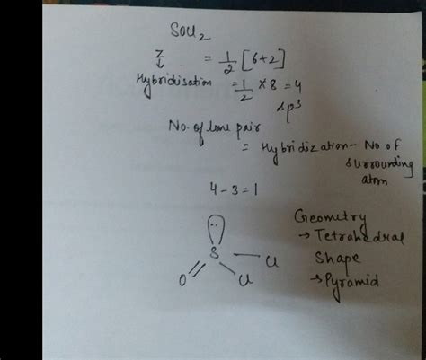 Socl2 Molecular Geometry