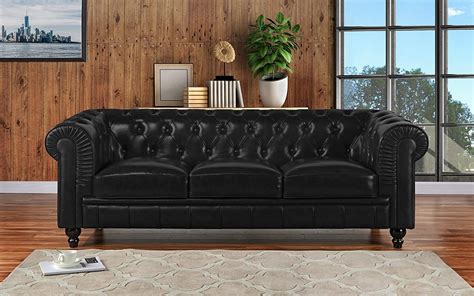 Leather luxury chesterfield sofa designs Furniture Classic Sofas, Large ...