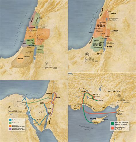 Printable Bible Maps