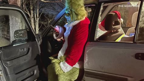 Grinch crashes vehicle in Exeter, New Hampshire on Christmas Day ...