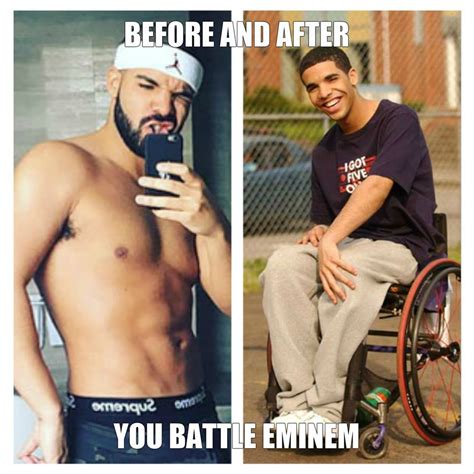 Drake Meme Wheelchair