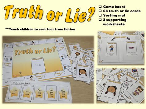 Truth or Lie Game - Item 344 - Elsa Support Truth or Lie Game - Item 344