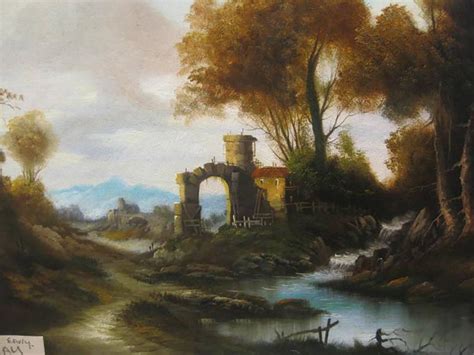 Unknown - Fantastic 18th Century Classical Italian Landscape at 1stDibs ...