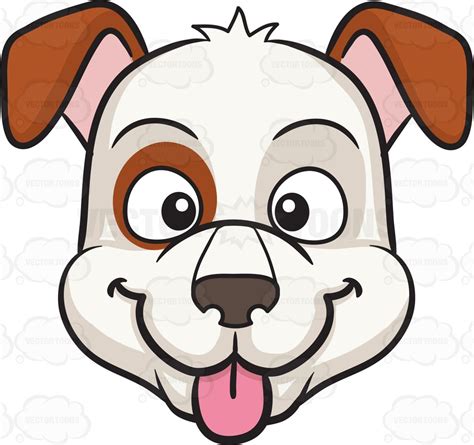 Dog Face Clipart | Free download on ClipArtMag