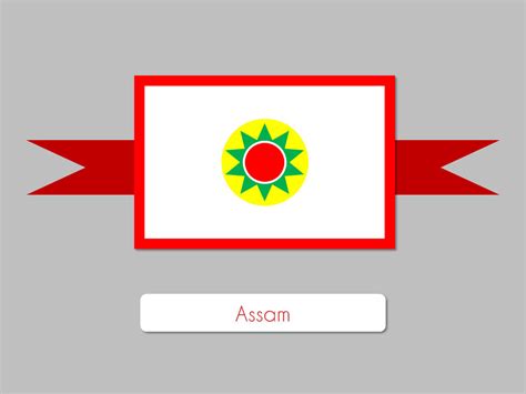 Assam flag by sangfroid22 on DeviantArt