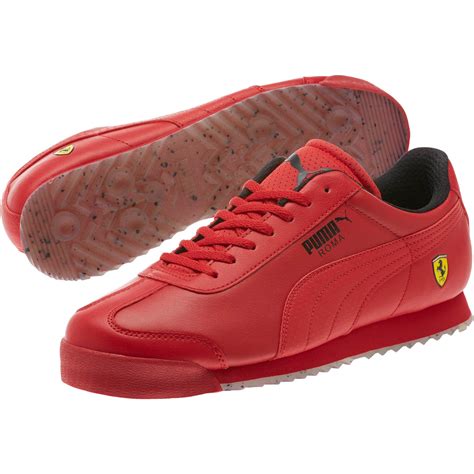 Lyst - Puma Ferrari Roma Men's Sneakers in Red for Men