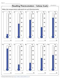 30 Reading A Thermometer Worksheet - support worksheet