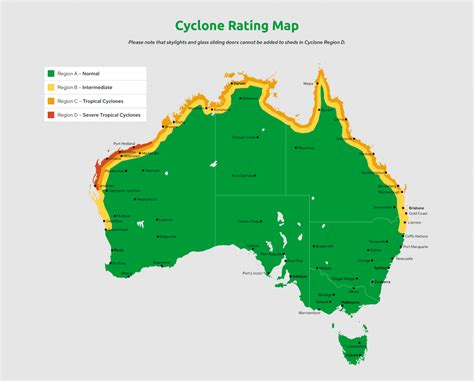 Australian Cyclone Map