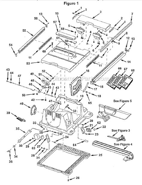 Replacement Parts For Ridgid Table Saw | Reviewmotors.co