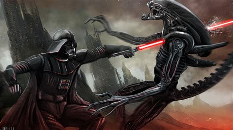 Star Wars, Crossover, Aliens, Movies, Fantasy Art, Digital Art ...