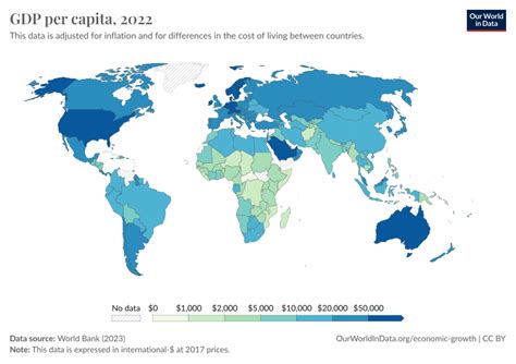 Gdp Per Capita World Map