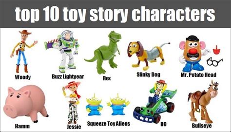 toy story characters names