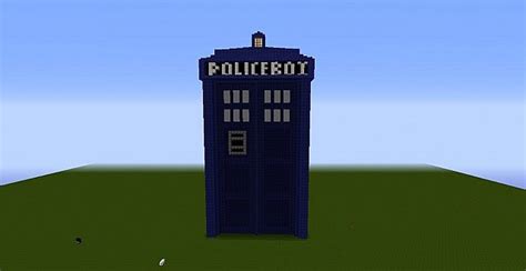 Doctor Who TARDIS (10th Doctor Desing) Minecraft Map