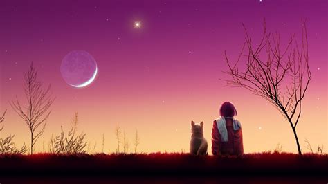 Anime Moon Wallpapers - Wallpaper Cave