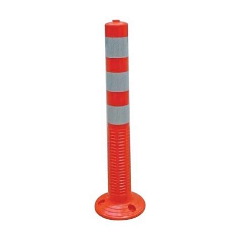 Red PVC Road Safety Pole at Rs 450 in Bengaluru | ID: 7787664162