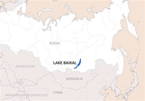 Lake Baikal Russia Map | Zone Map