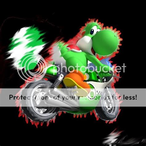 Yoshi On A Bike Photo by tikitorch02 | Photobucket