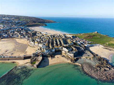 St Ives - Four Beaches from Above | Cornwall Guide Images