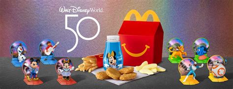 McDonald's Happy Meal toys celebrate 50 years of Disney World