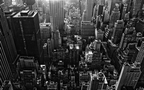 Black and White City Wallpaper ·① WallpaperTag