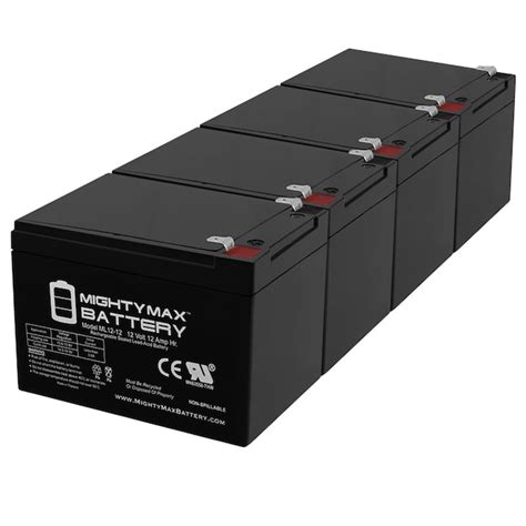 Mighty Max Battery 12V 12AH F2 KID TRAX Rechargeable Sealed Lead Acid ...