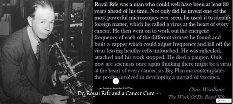 EP 51- Cure for Cancer Hidden- Dr. Royal Raymond Rife - Invented a ...