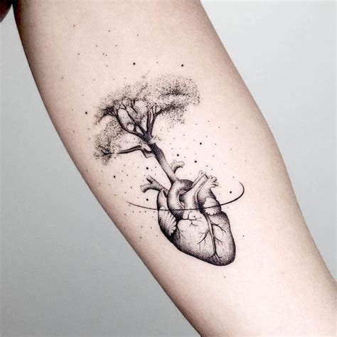 Tree Of Life With Heart Tattoo – SkinTots.com