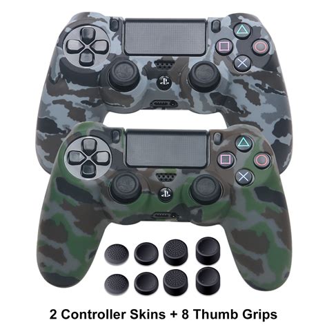 PS4 Controller Covers - Silicone Skin for DualShock 4 - Water Printed ...