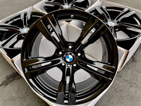 19″ BMW X5 467 M SPORT BLACK FACTORY OEM RIMS 19×9 860043 FITS 2007 ...