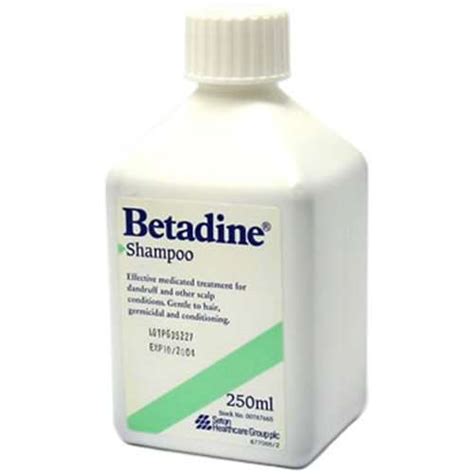 Betadine Shampoo 250ml - ExpressChemist.co.uk - Buy Online