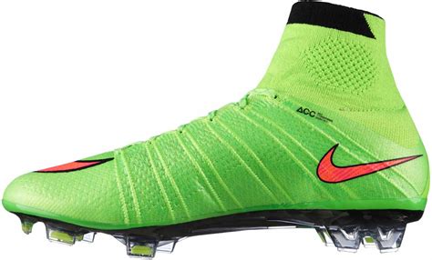 Green Nike Mercurial Superfly IV Cristiano Ronaldo 2014 Boot - Footy ...