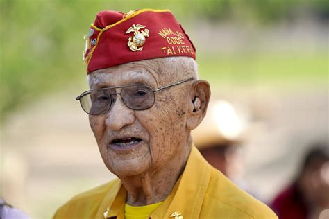 80 years later, Navajo Code Talker marks group's early days | AP News