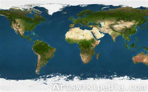 real world map